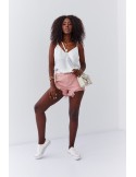 Pink denim shorts 6300 - Online store - Boutique